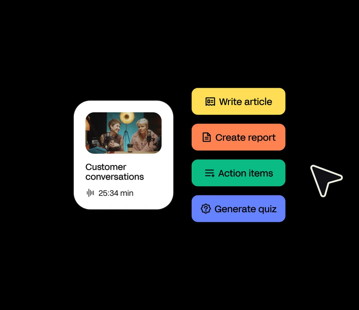 AI summaries illustration placeholder